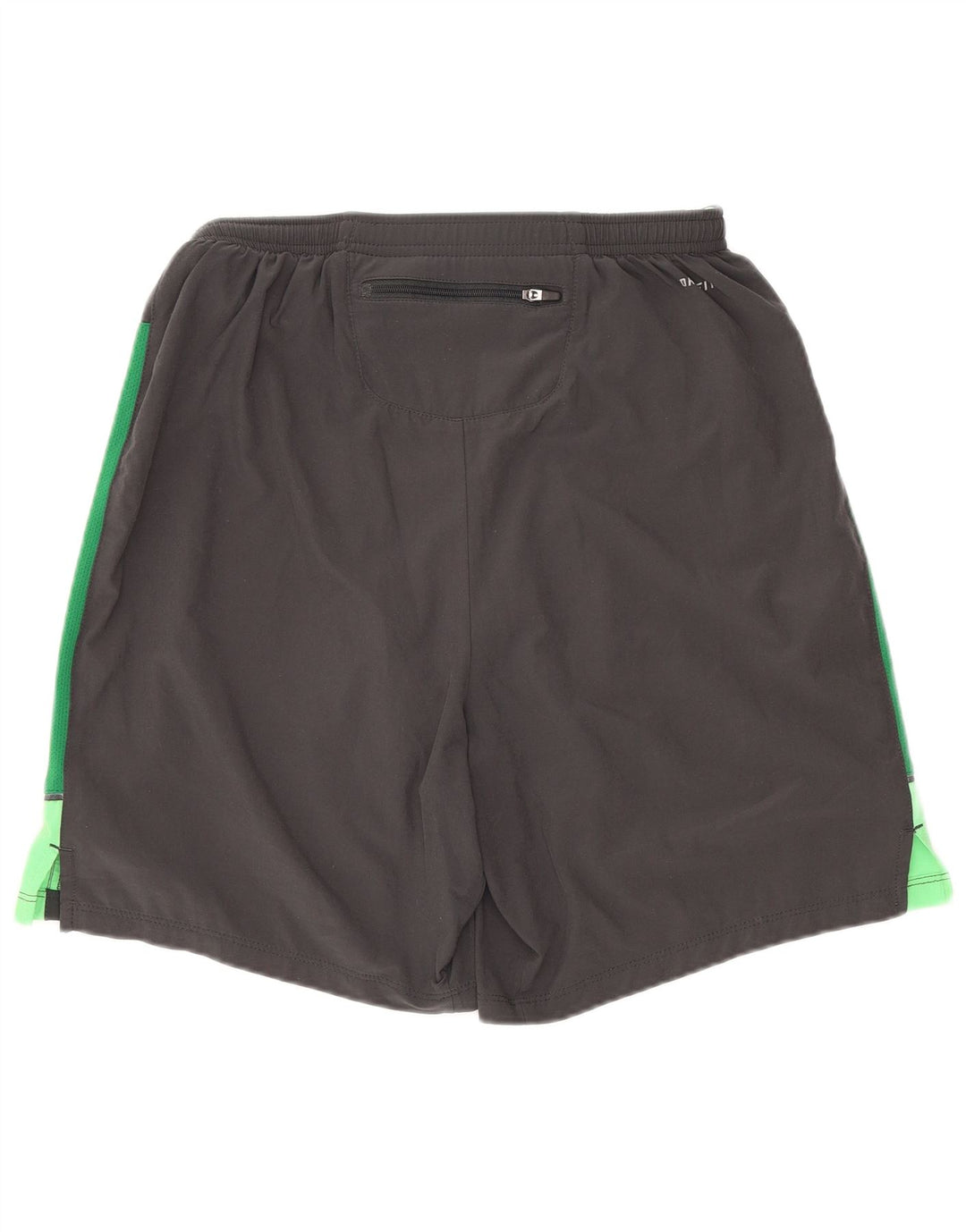 Nike Regular Sports Shorts til mænd, Små Grå Colourblock Polyester Sports