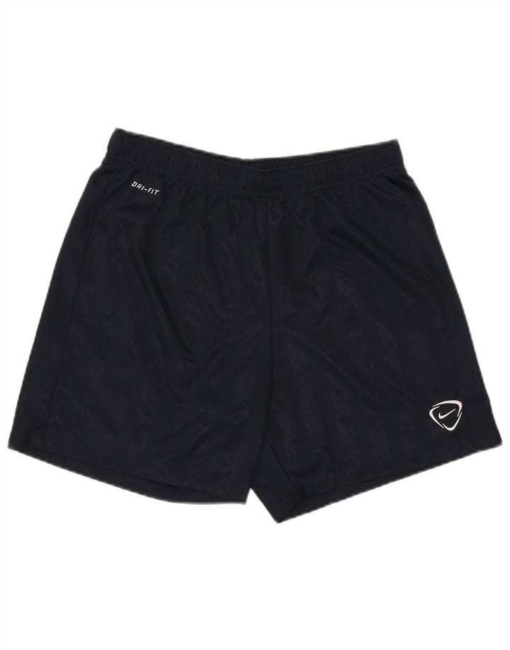 Nike Herre Dri Fit Sportshorts Medium Navyblå stribet polyester