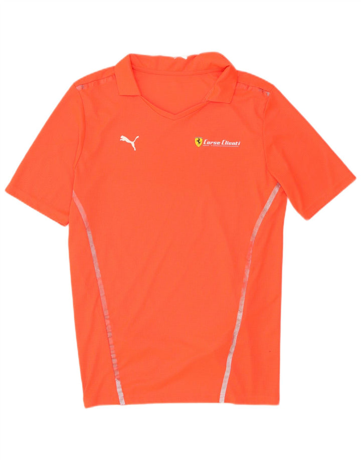 Puma Herre Polo Shirt Lille Orange Polyester