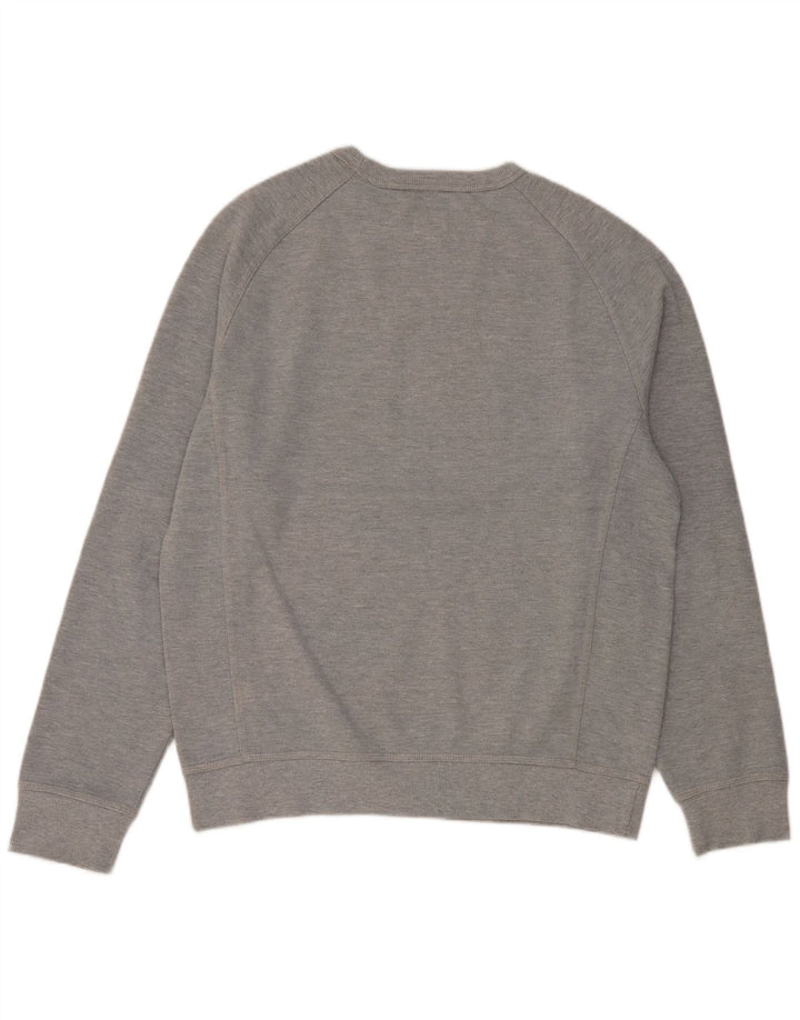 Champion Herre Grafisk Sweatshirt Jumper Stor Grå Bomuld