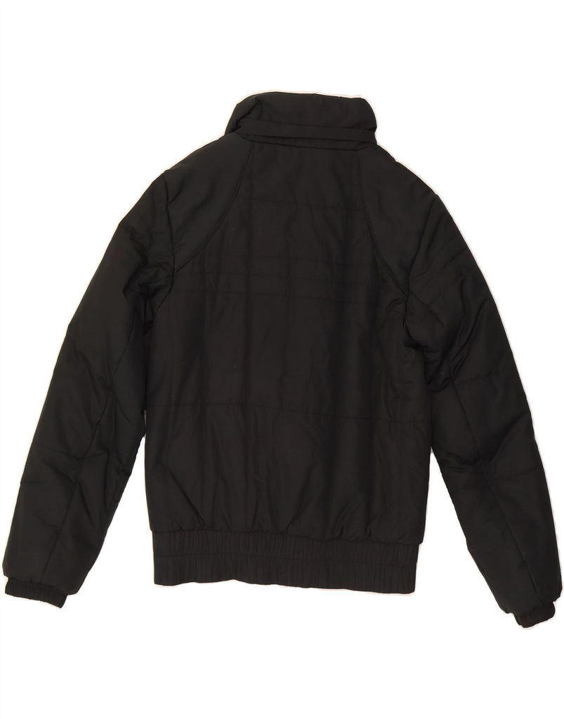 NIKE Womens Padded Jacket UK 12 Medium Black Polyester Vintage Nike and Second-Hand Nike from Messina Hembry 