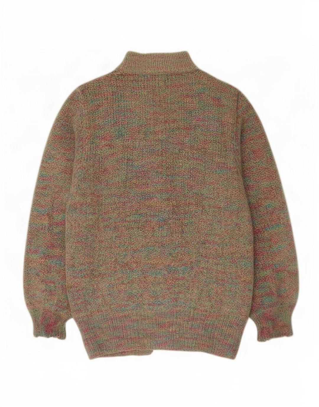 Peter Hahn Dame Cardigan Sweater UK 10 Small Multicolored Classic