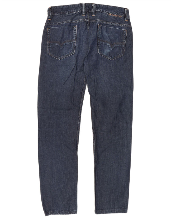 Diesel Slim Jeans til mænd W30 L30 Marineblå bomuld