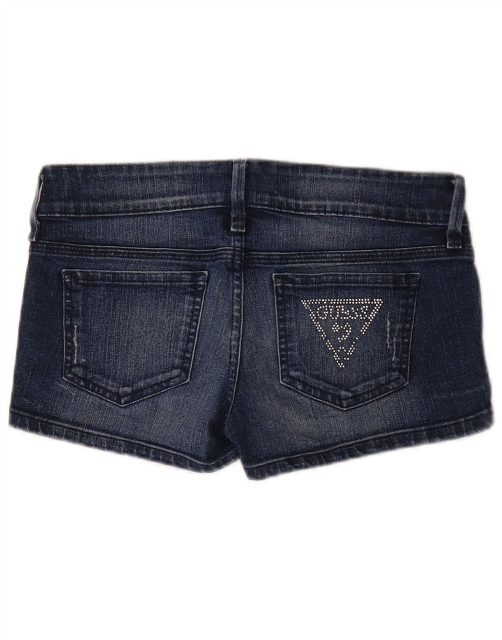 Guess denimshorts til kvinder W29 Mellemblå bomuld