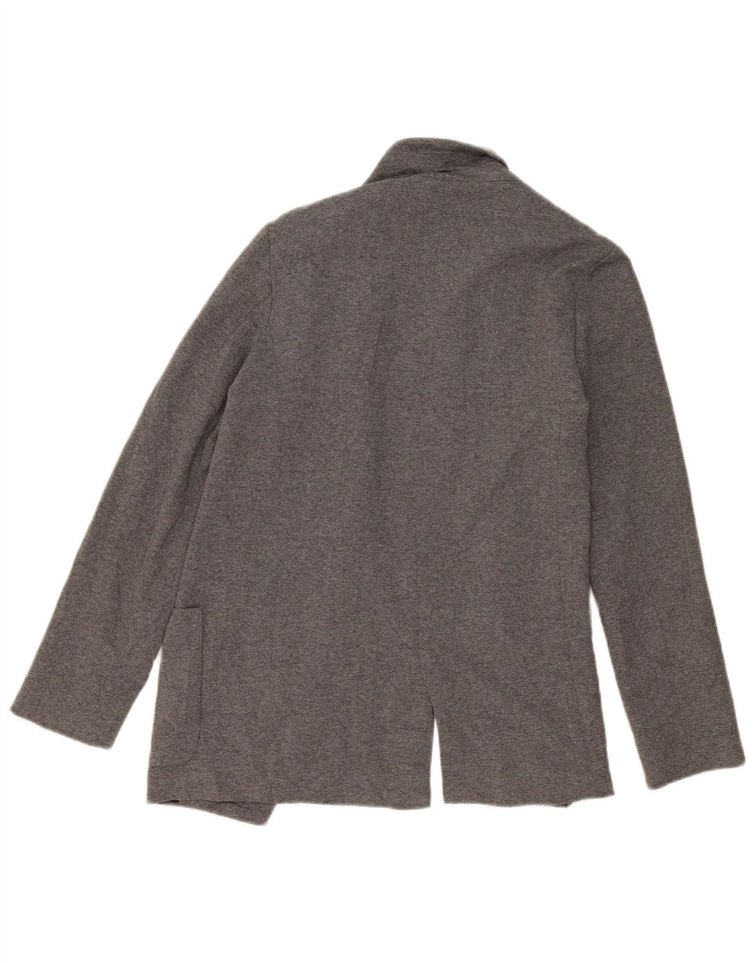 Zara Womens Open Oversized Blazer Jacket UK 6 XS Grå Viscose