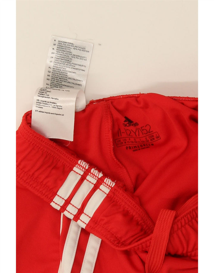 Adidas Boys Aeroready Sports Shorts 11-12 År Rød Polyester