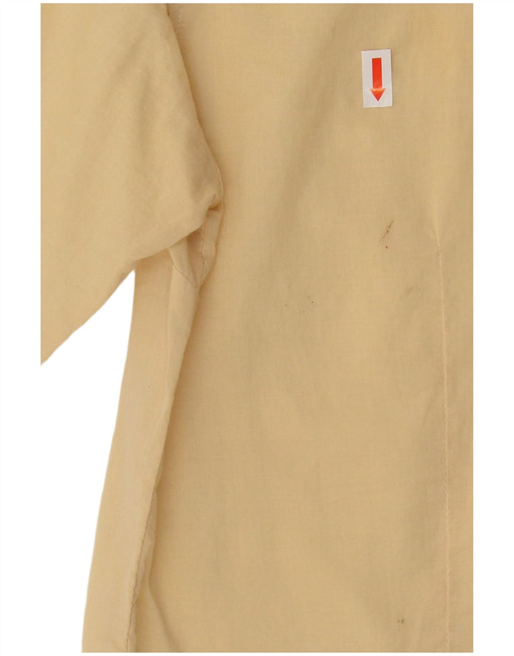 Murphy & Nye dametrøje med 3/4 ærmer UK 14 medium gul bomuld