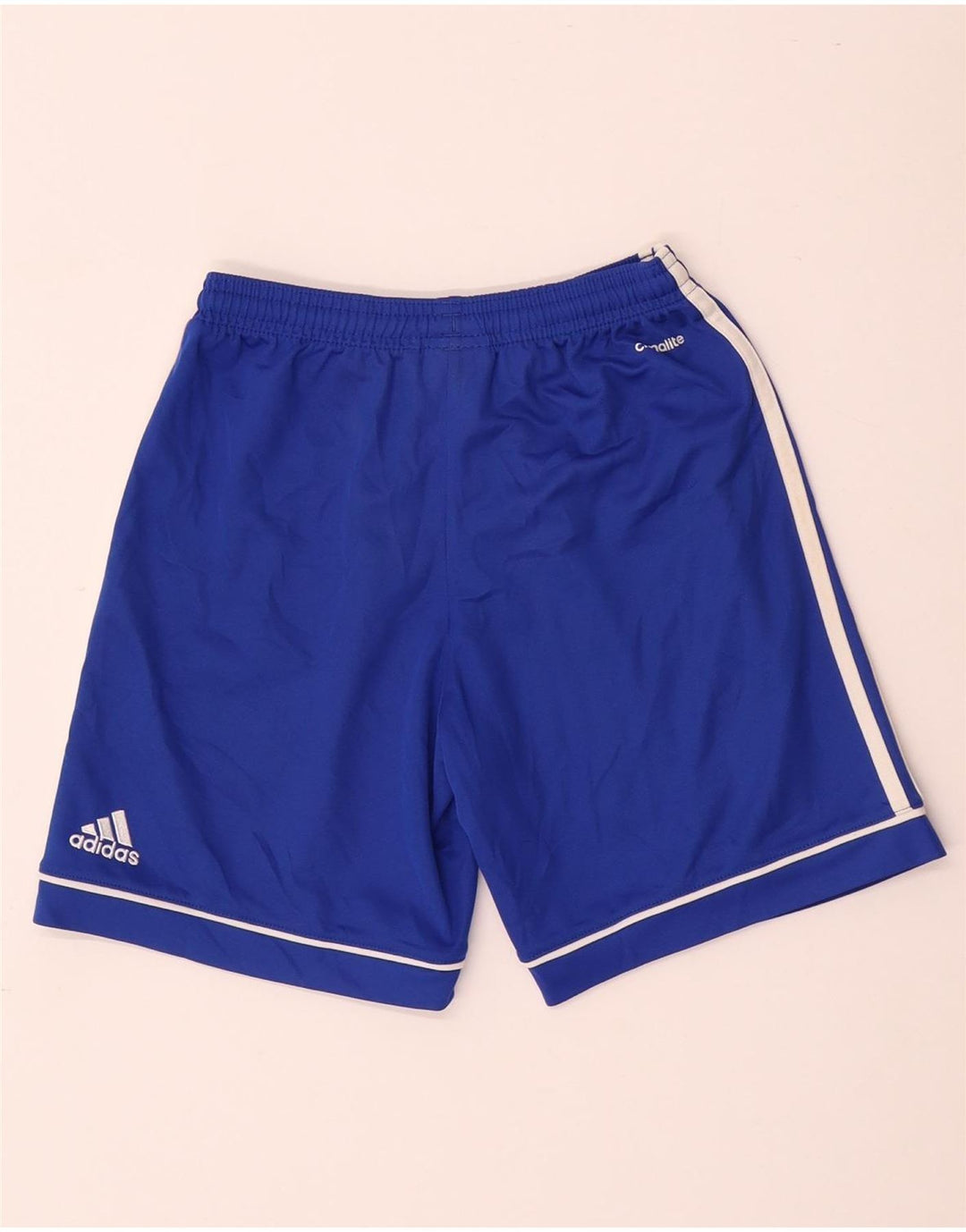 Adidas Boys Climalite Sportshorts 11-12 år Blå polyester