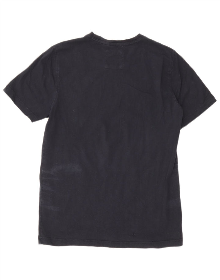 Besætningstøj Herre T-shirt Top Medium Marineblå Bomuld