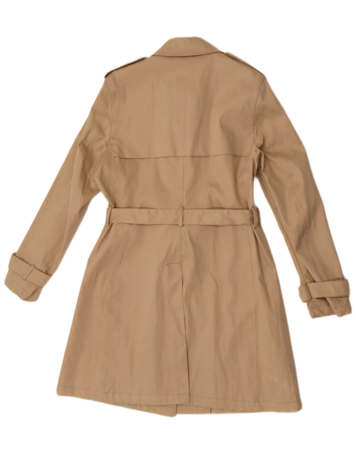 Vintage Trench Coat til kvinder UK 12 Medium Beige