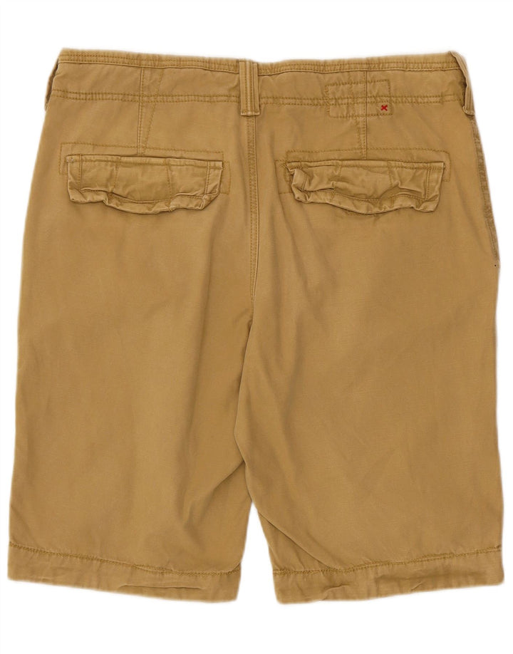 FAT FACE Herre Chino Shorts W34 Stor Beige Bomuld