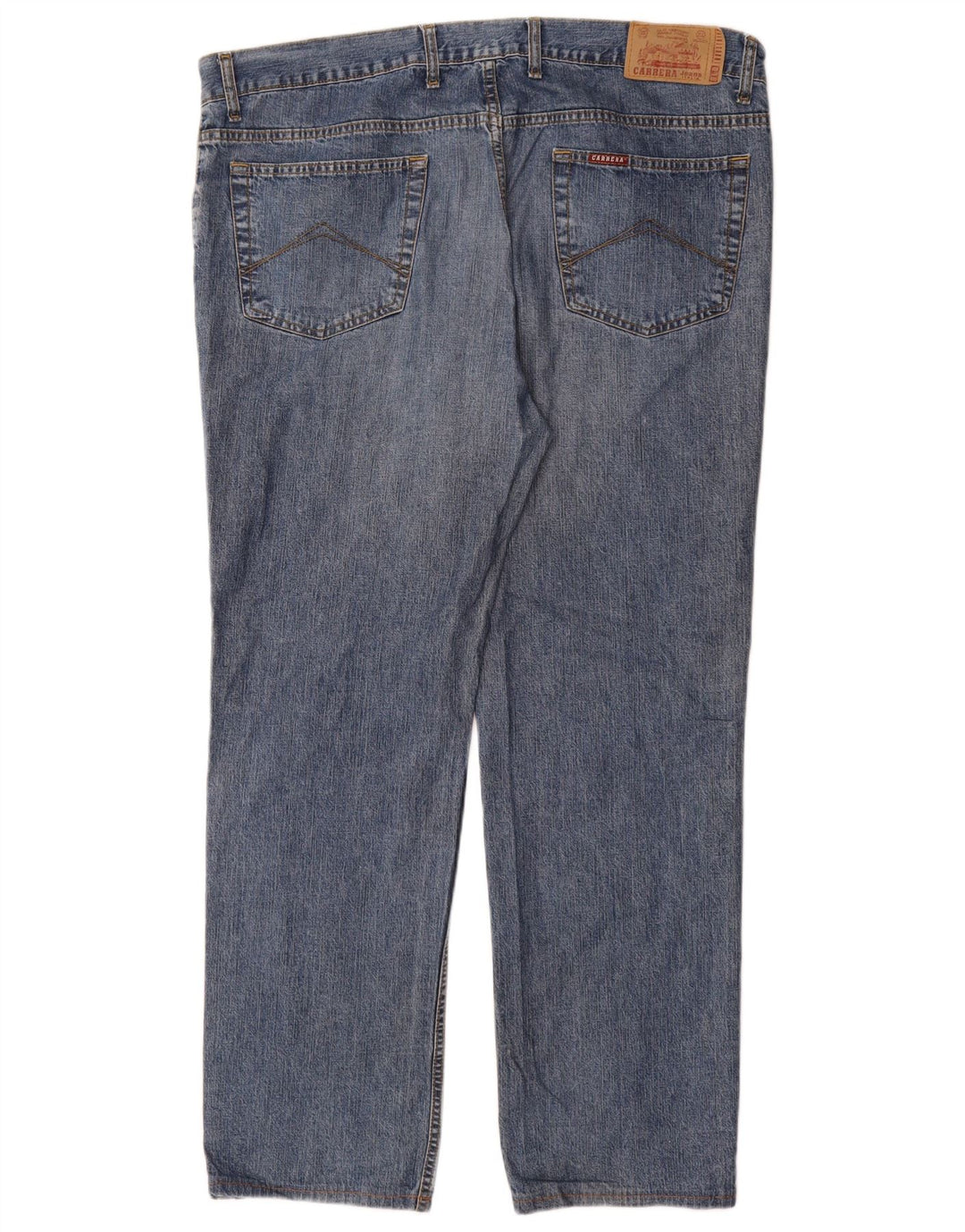 Carrera Straight Jeans til mænd W42 L31 Blå Bomuld
