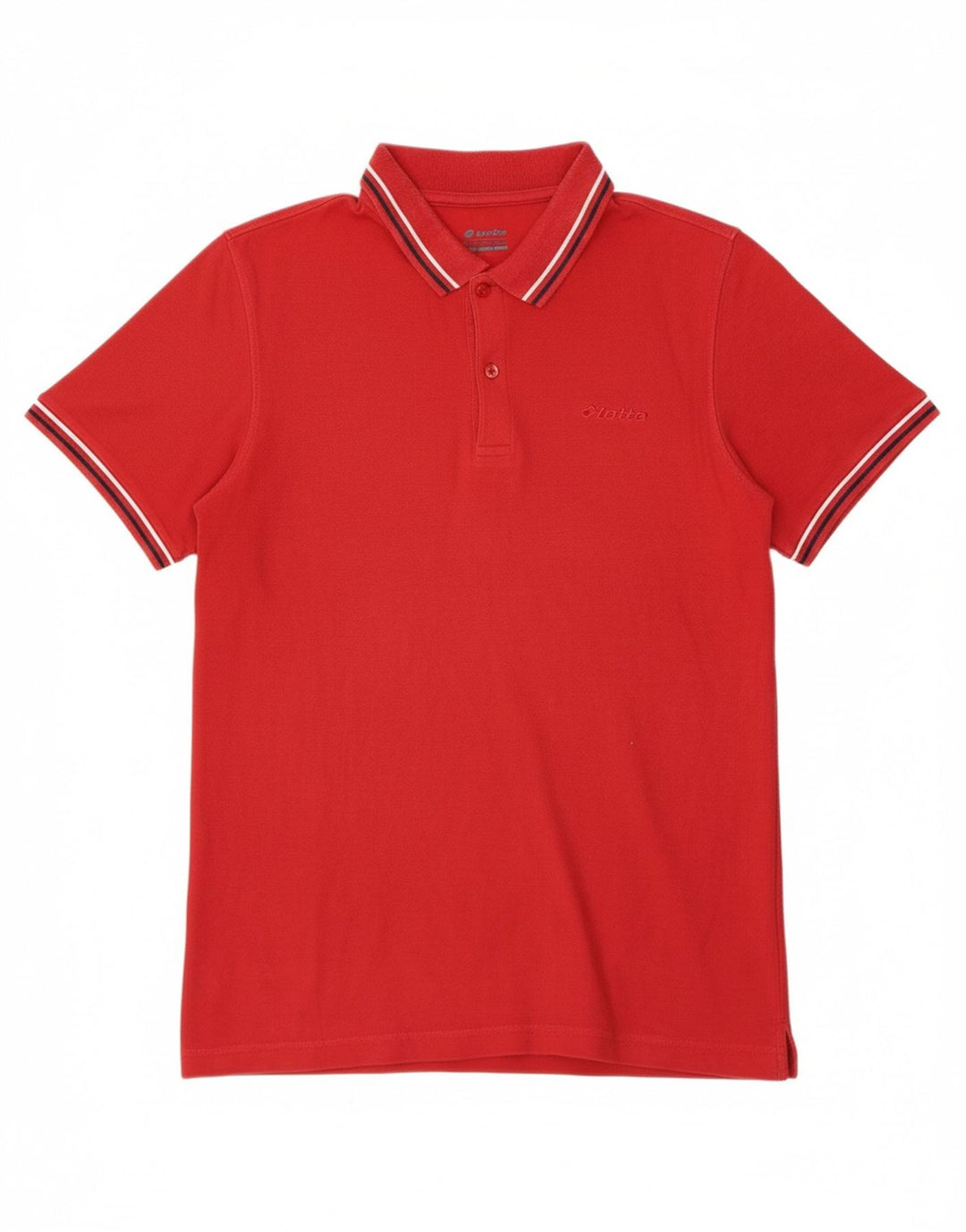 LOTTO Mens Polo Shirt XL Red Vintage Lotto and Second-Hand Lotto from Messina Hembry 