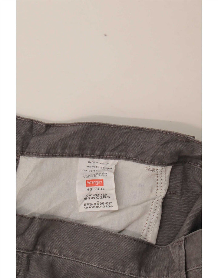 Wrangler Herre Cargo Shorts W42 2XL Grå Bomuld