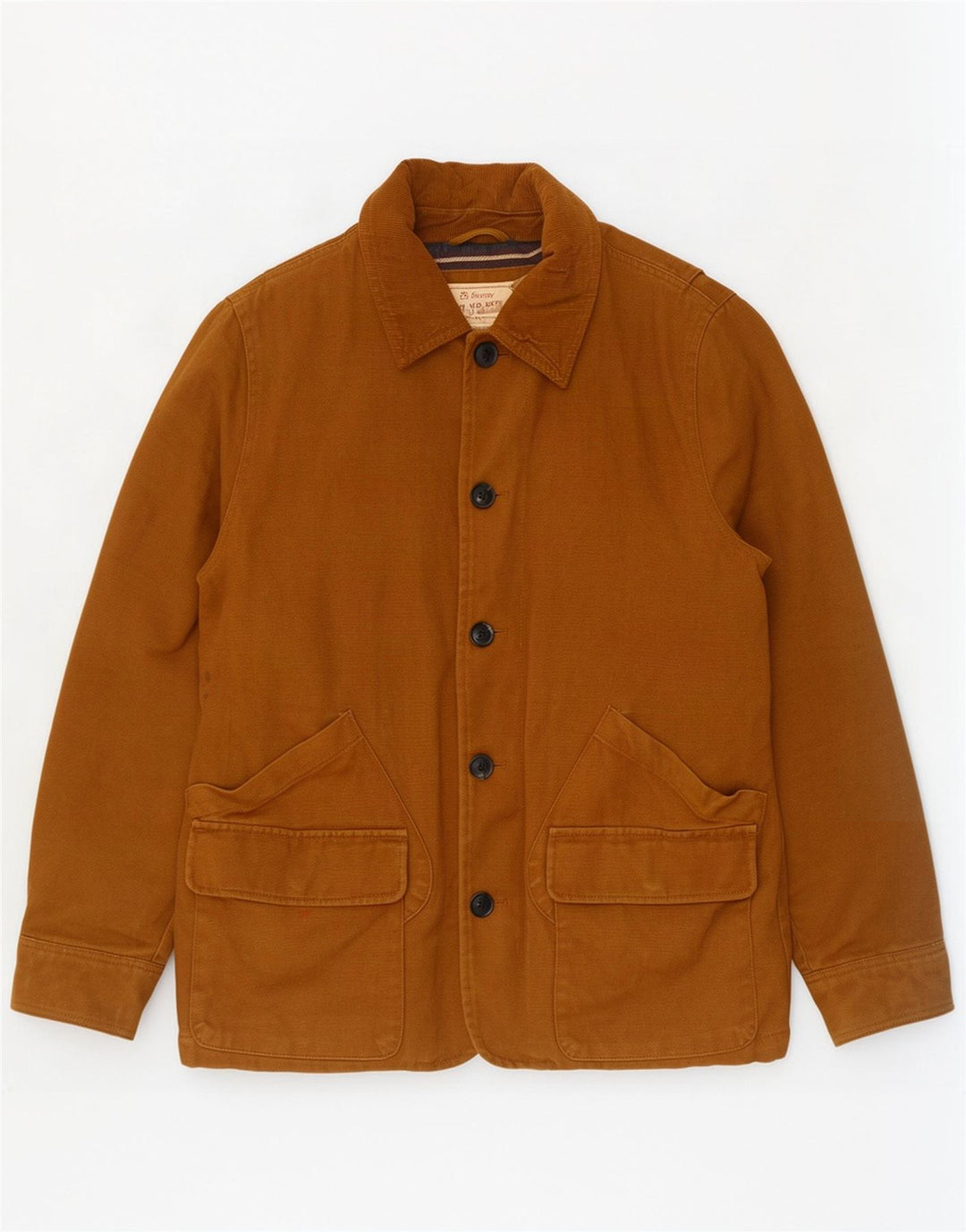 Fat Face Herre Utility Jacket UK 38 Medium Brown Cotton