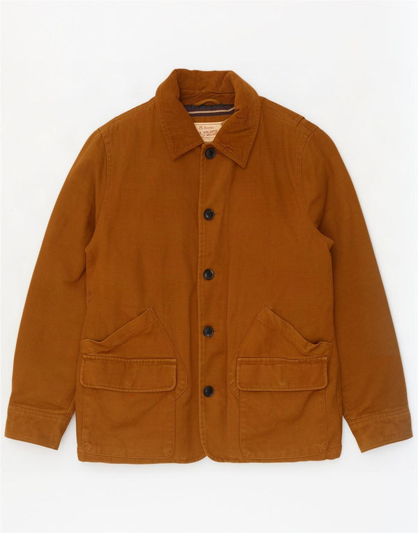 Fat Face Herre Utility Jacket UK 38 Medium Brown Cotton