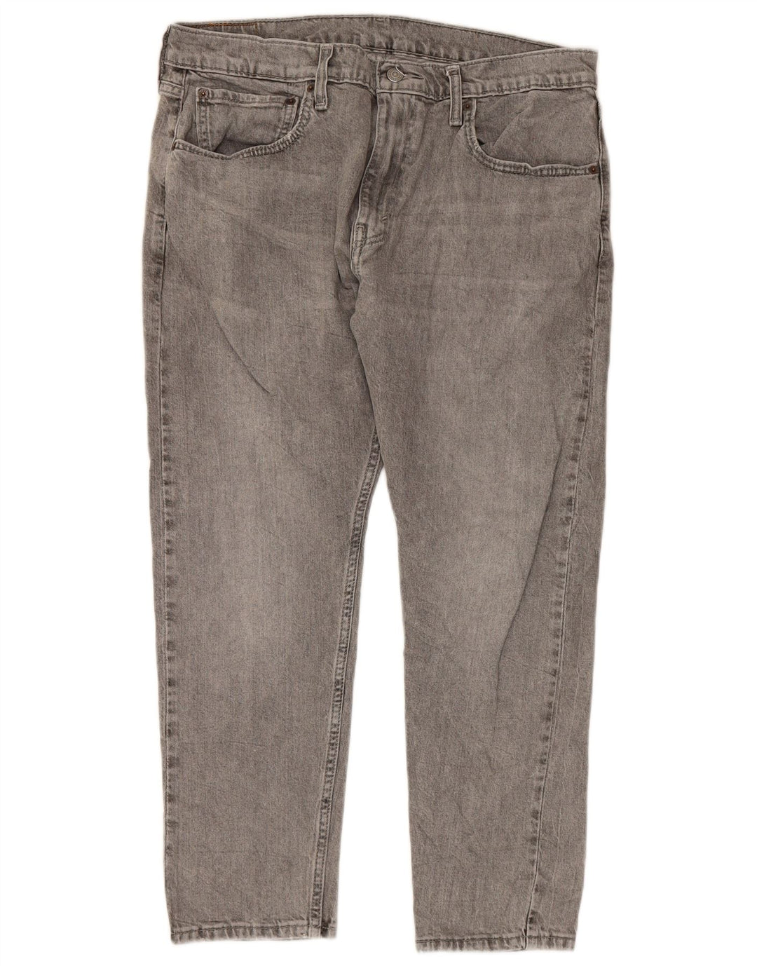 Levi's Herre 512 Slim Tapered Jeans W36 L29 Grå Bomuld
