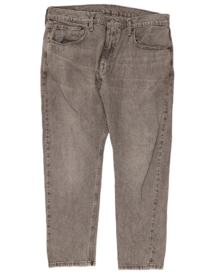 Levi's Herre 512 Slim Tapered Jeans W36 L29 Grå Bomuld