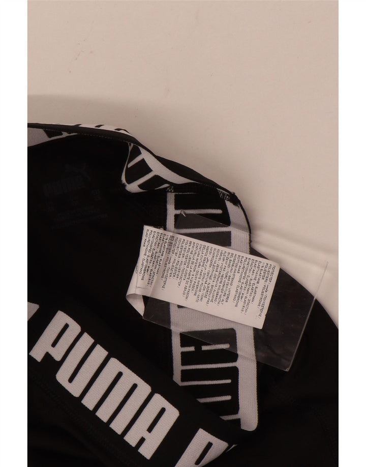 PUMA Grafiske Leggings til kvinder UK 4 XS sort polyester