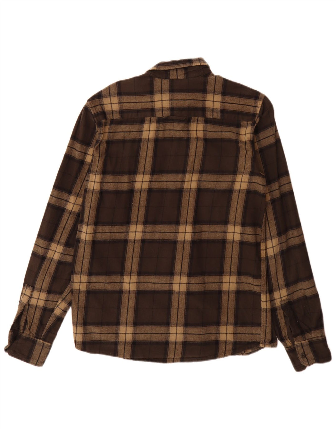 Dickies herre flannel skjorte lille brun ternet bomuld