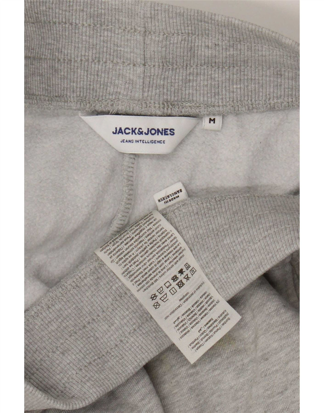 Jack & Jones Herre træningsdragt Bukser Joggers Medium Grey Flecked Bomuld