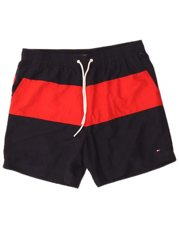 Tommy Hilfiger Badeshorts til mænd XL Navy Blue Colourblock