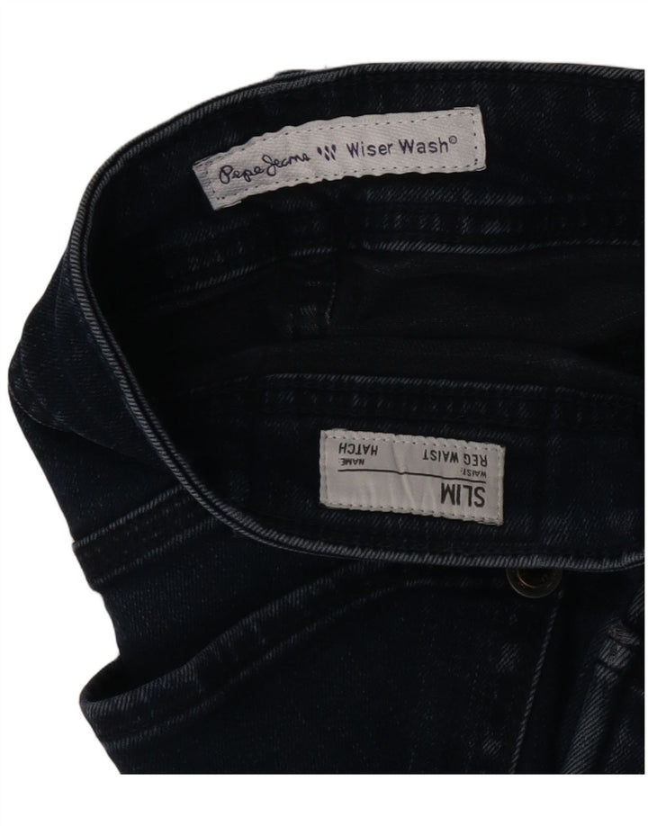 PEPE Jeans Herre Slim Jeans W36 L33 Marineblå