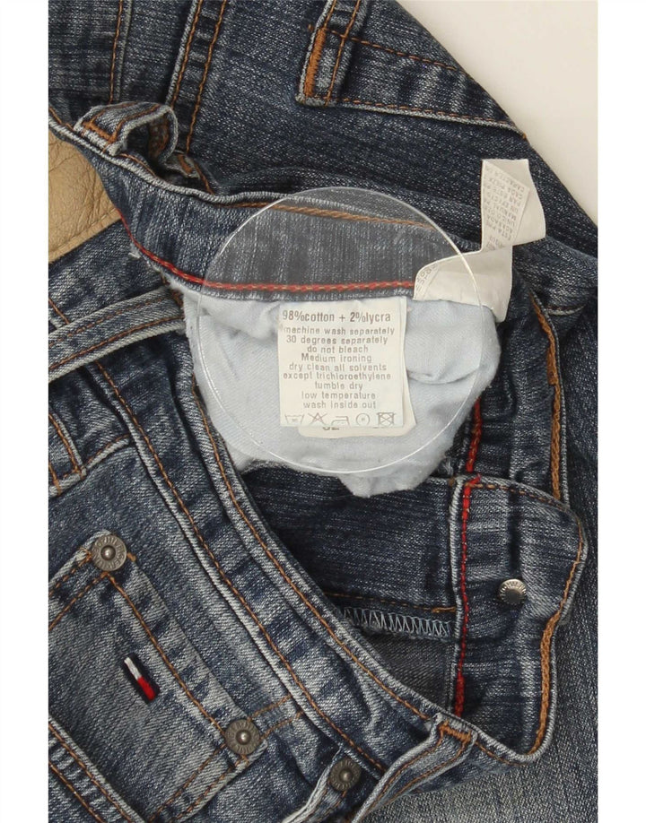 Tommy Hilfiger Dame Hipster Flared Jeans W32 L32 Blå Bomuld