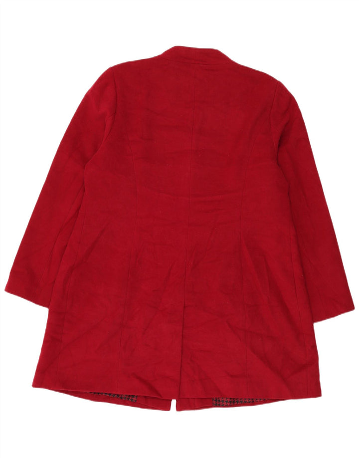 Marks & Spencer Dameoverfrakke UK 18 XL Rød Polyester