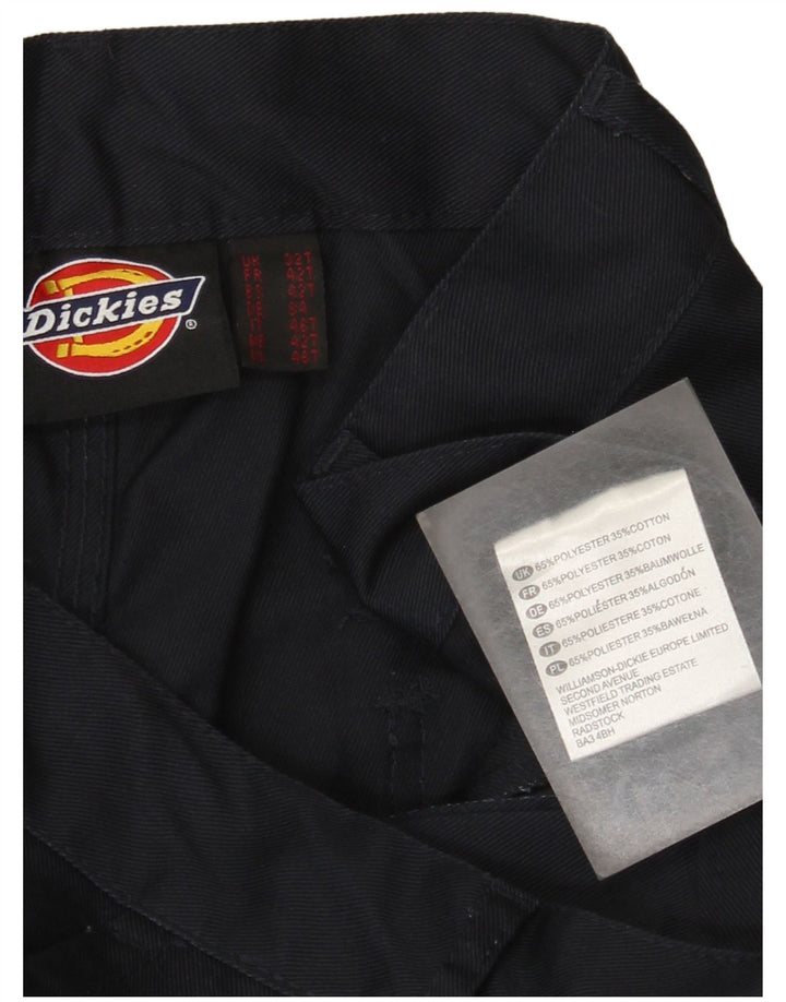 Dickies Straight Cargo bukser til mænd W32 L30 Marineblå polyester