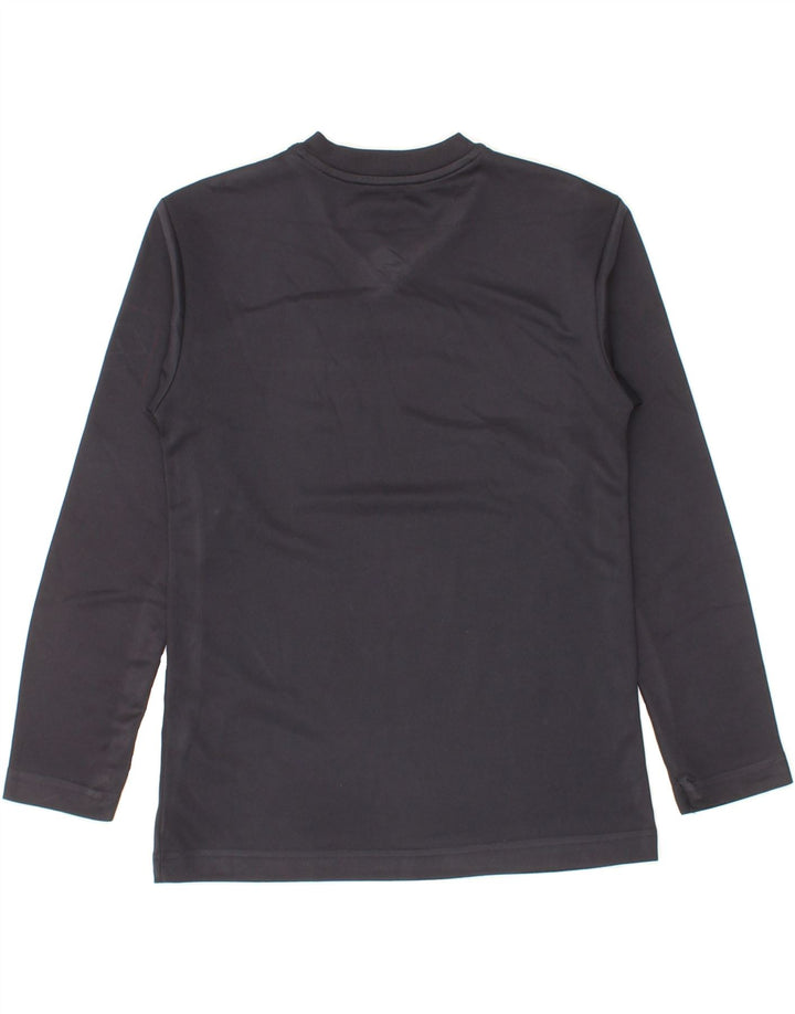 LOTTO Boys Graphic Top Long Sleeve 6-7 Years Medium  Navy Blue Vintage Lotto and Second-Hand Lotto from Messina Hembry 