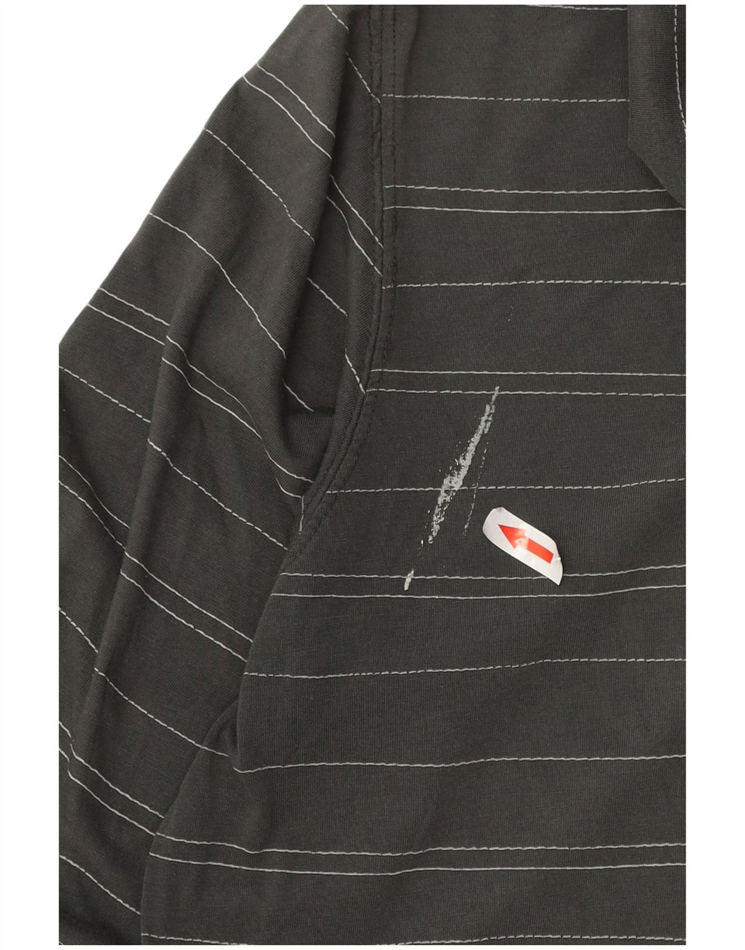 Vans Hættetrøje med lynlås til mænd, lille grå stribet bomuld