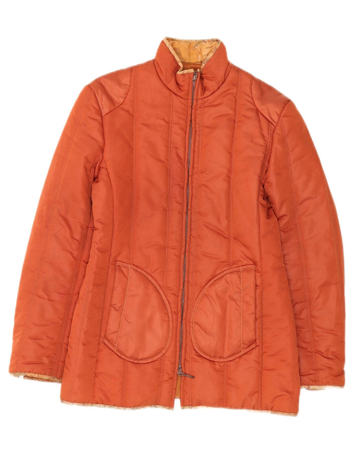 ALVIERO MARTINI Polstret jakke til kvinder IT 44 Medium Orange
