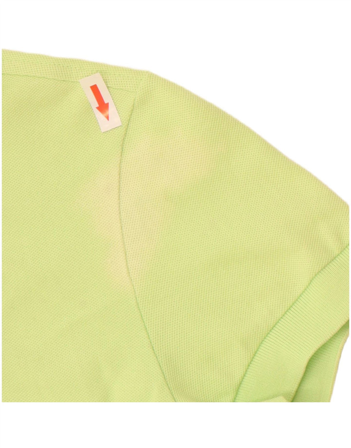 Lacoste Dame Polo Shirt Størrelse 38 Medium Grøn Bomuld