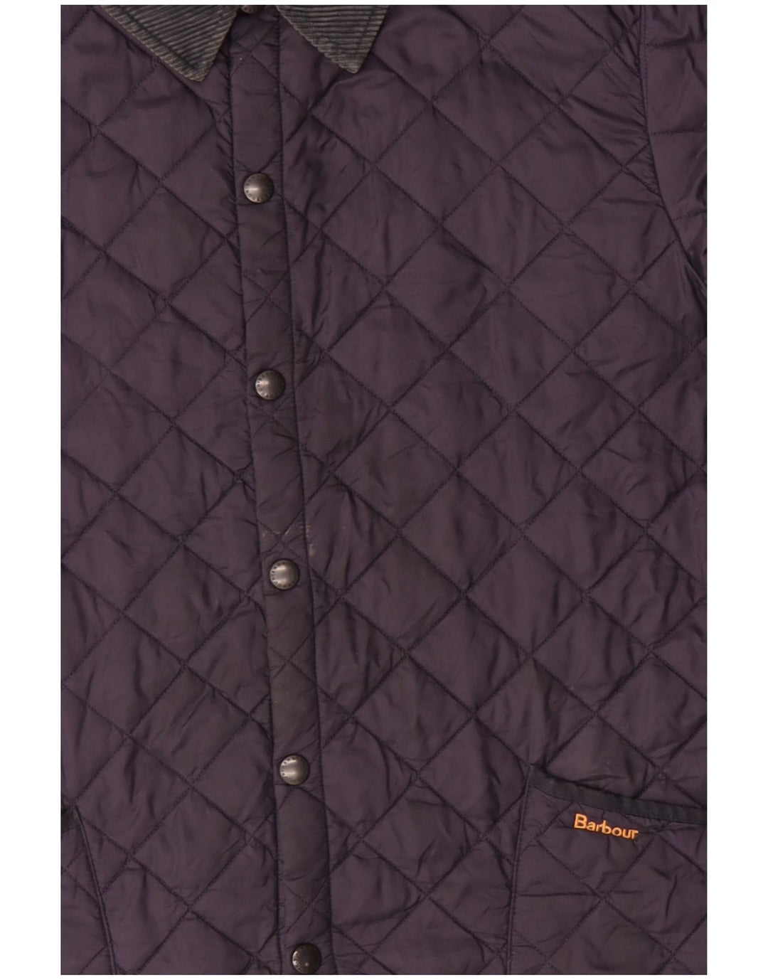 Barbour Herre quiltet jakke UK 44 2XL Navy Blue Polyester