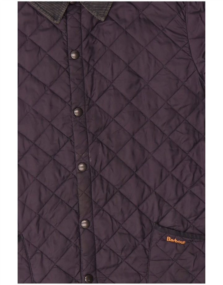 Barbour Herre quiltet jakke UK 44 2XL Navy Blue Polyester