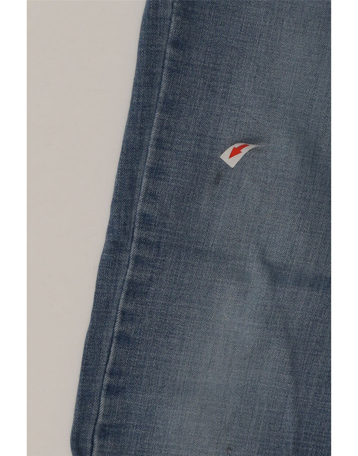 LEVI'S Dame Klassiske Straight Jeans US 4 Small W27 L30 Blå Bomuld