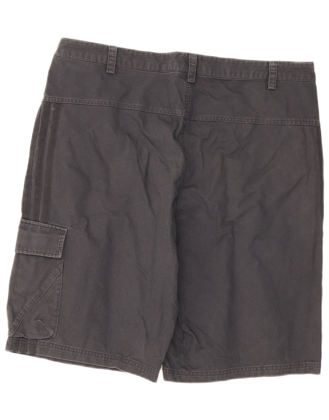 Adidas Herre Cargo Shorts XL W40 Grå