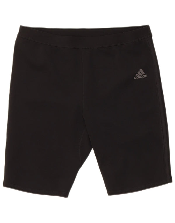 Adidas Womens Climacool Sports Shorts UK 18 XL Sort Polyester