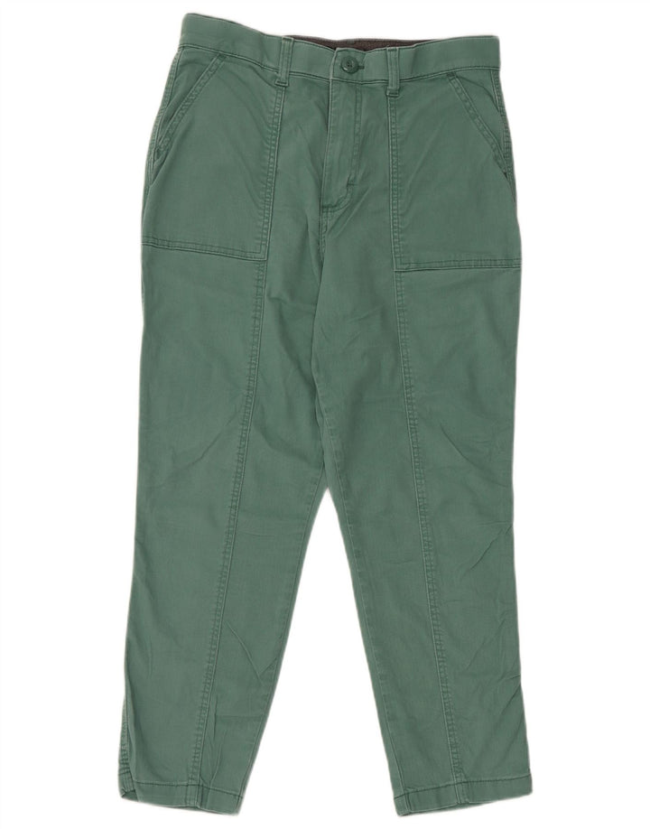 LEE Regular Fit Straight Cropped Bukser US 6 Medium W30 L24 Grøn
