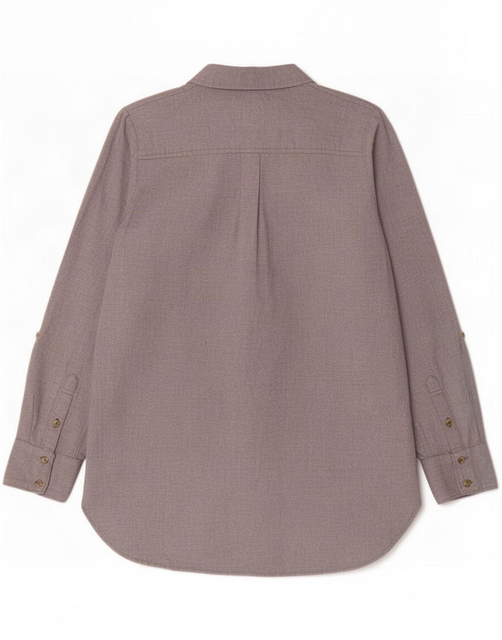 Fat Face Dameskjorte UK 12 Medium Grey Bomuld