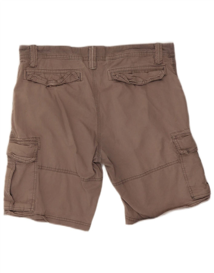 Fat Face Herre Cargo Shorts W34 Stor Grå Bomuld