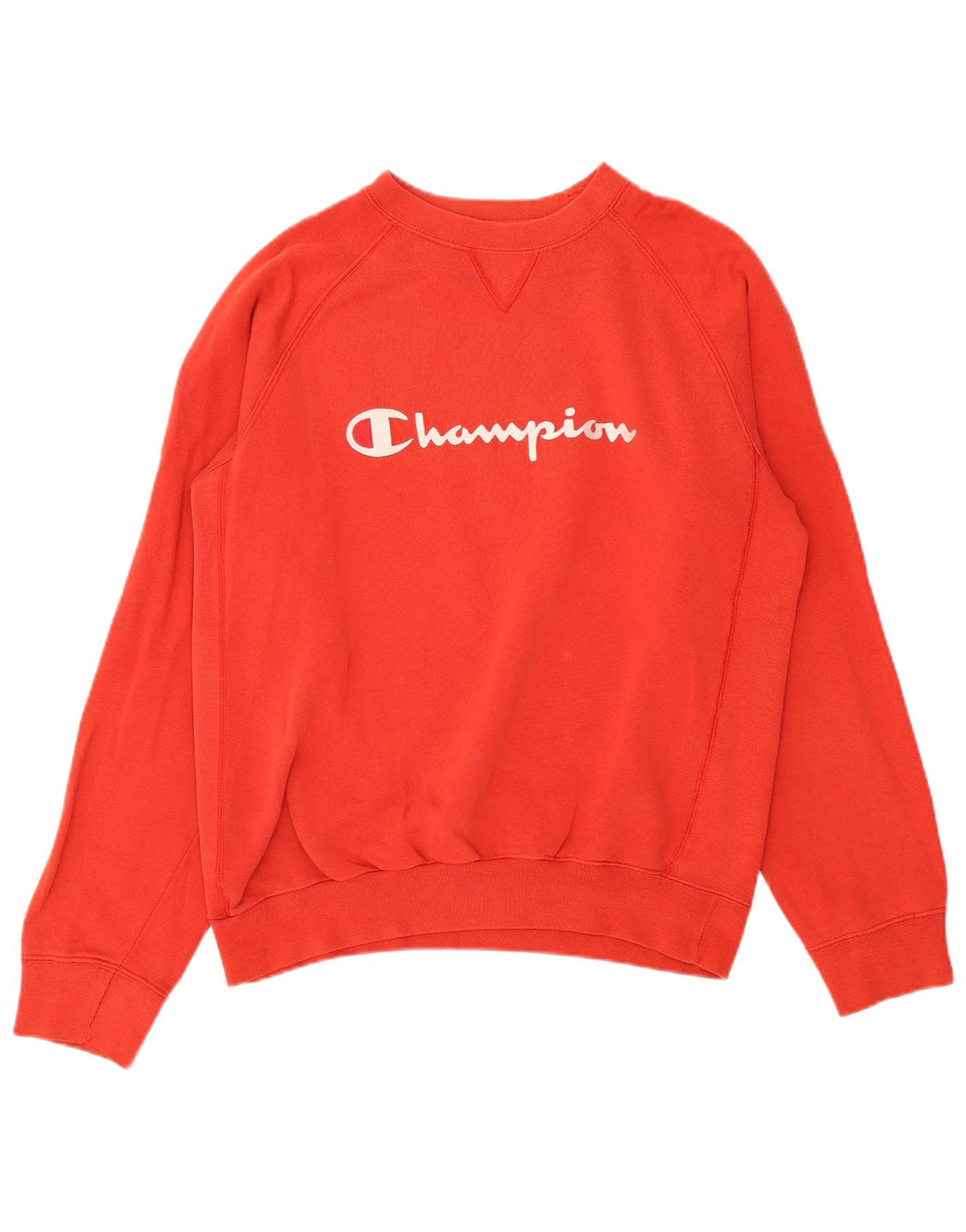 Champion Herre Grafisk Sweatshirt Jumper XL Orange