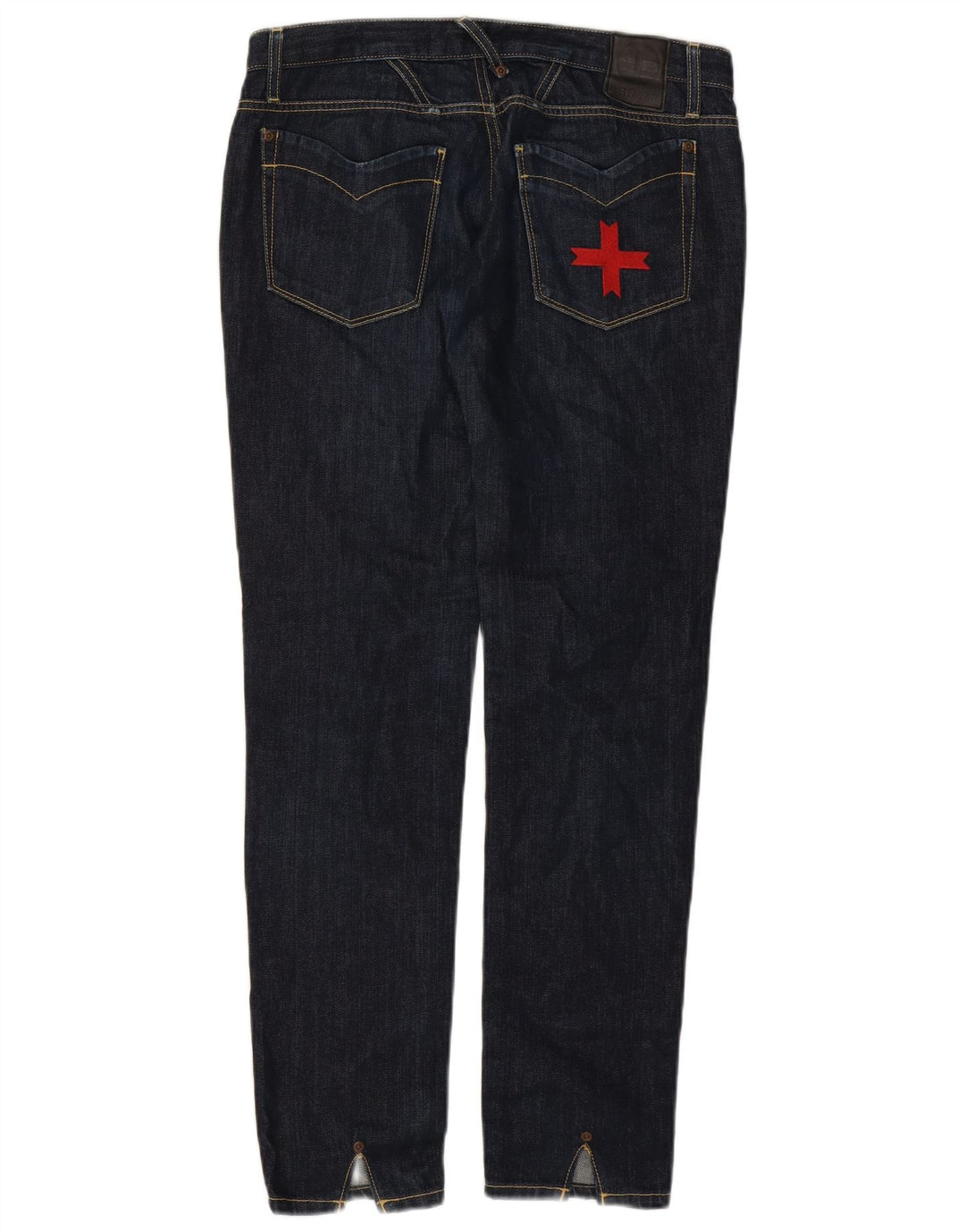 Zu Elements Dame Slim Jeans W30 L31 Marineblå Bomuld