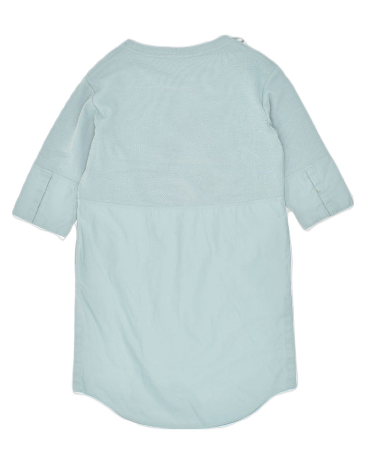 COS Womens Basic Dress UK 10 Small Blue Polyester | Vintage Cos | Thrift | Second-Hand Cos | Used Clothing | Messina Hembry 