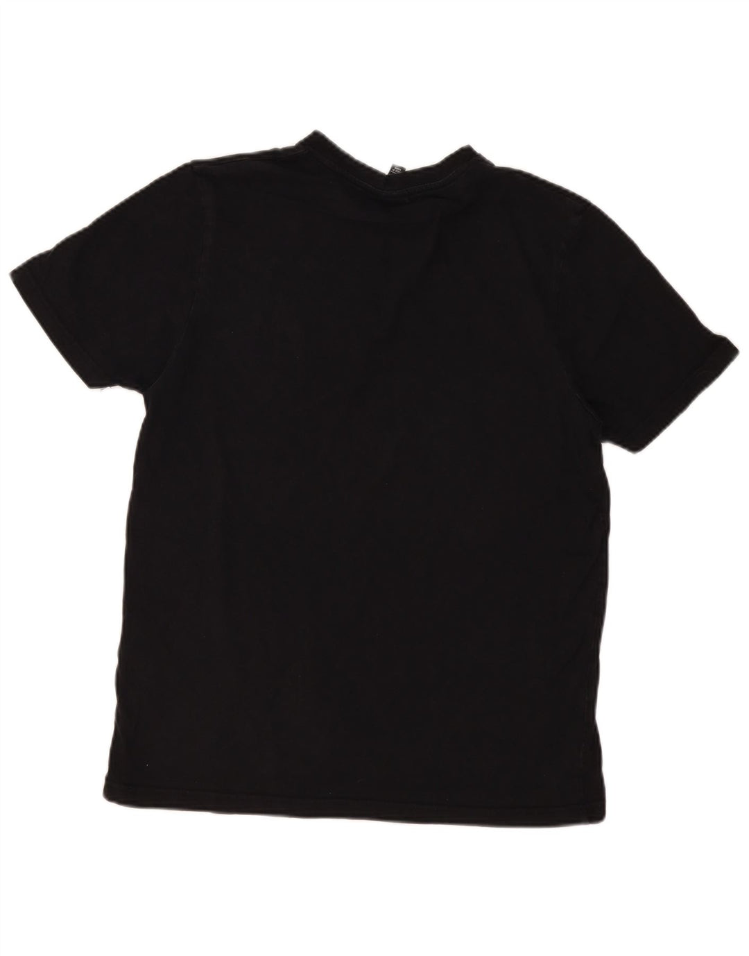 Ellesse Herre Slim Fit T-Shirt Top Stor Sort Bomuld