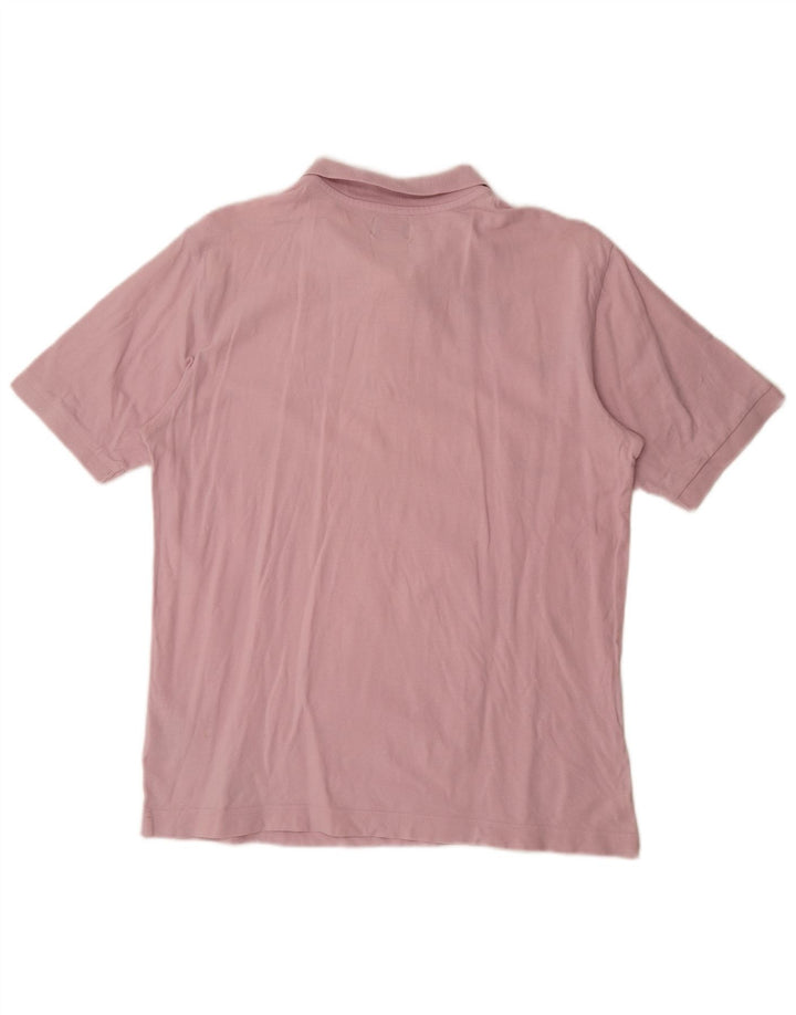 Kappa herre poloshirt Medium Pink Bomuld