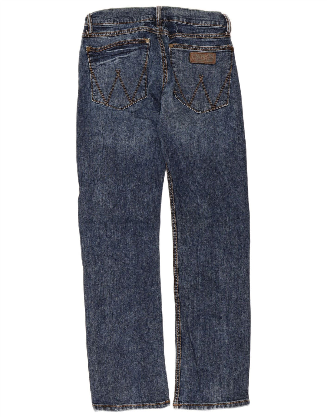 Wrangler Retro Slim Straight Jeans til kvinder W28 L30 Blå