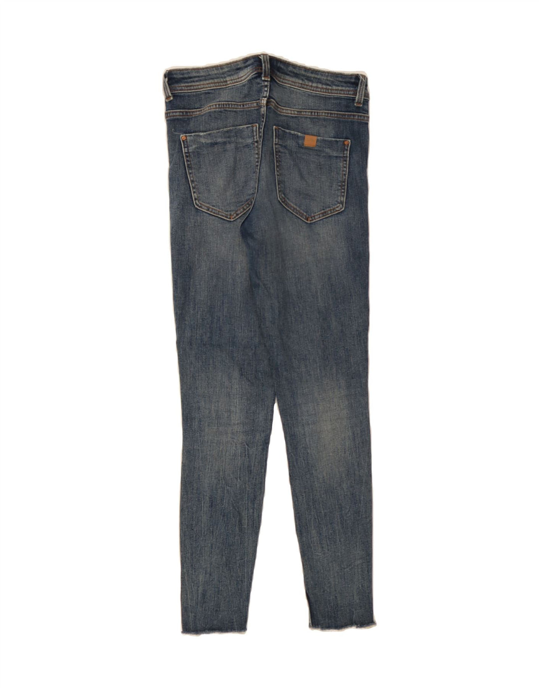 ZARA Womens Distressed Skinny Jeans EU 36 Small W27 L28 Blue Vintage Zara and Second-Hand Zara from Messina Hembry 