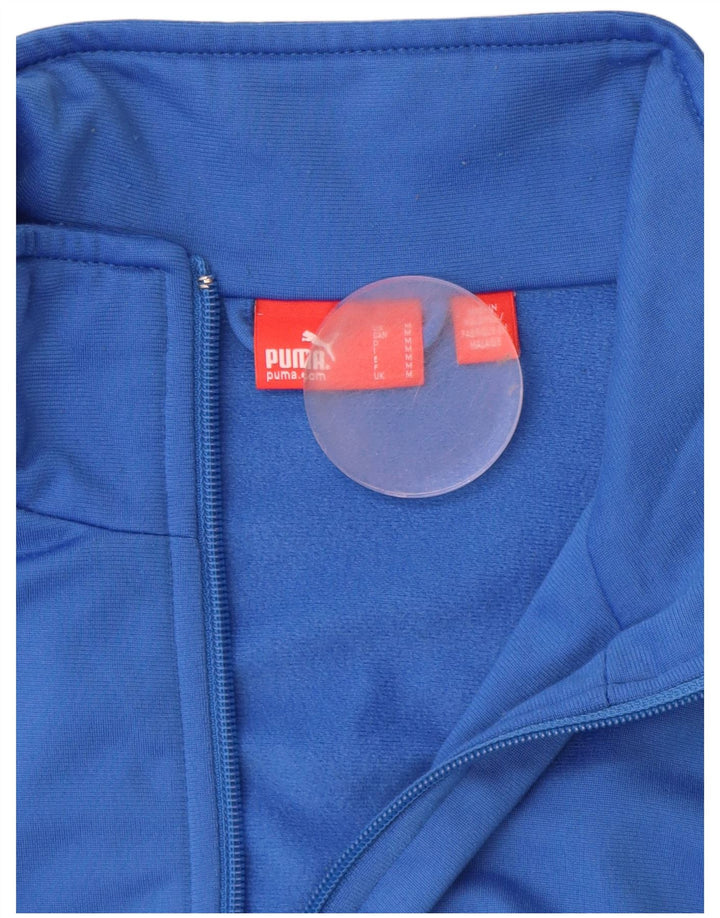 PUMA Træningsdragt til mænd Topjakke Medium Blue Colourblock Polyester